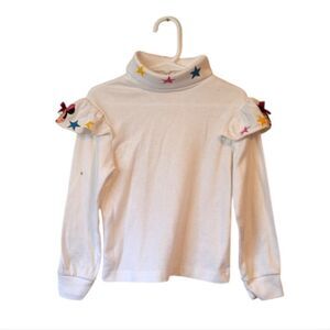 Vintage 90s Minnie Mouse Cream Puff Sleeve Shirt